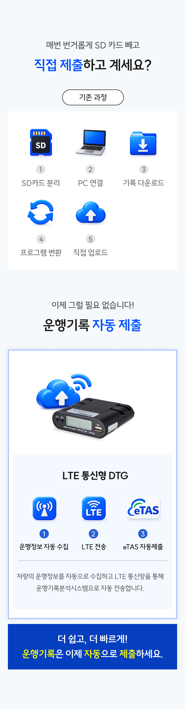 운행기록 자동 제출 과정